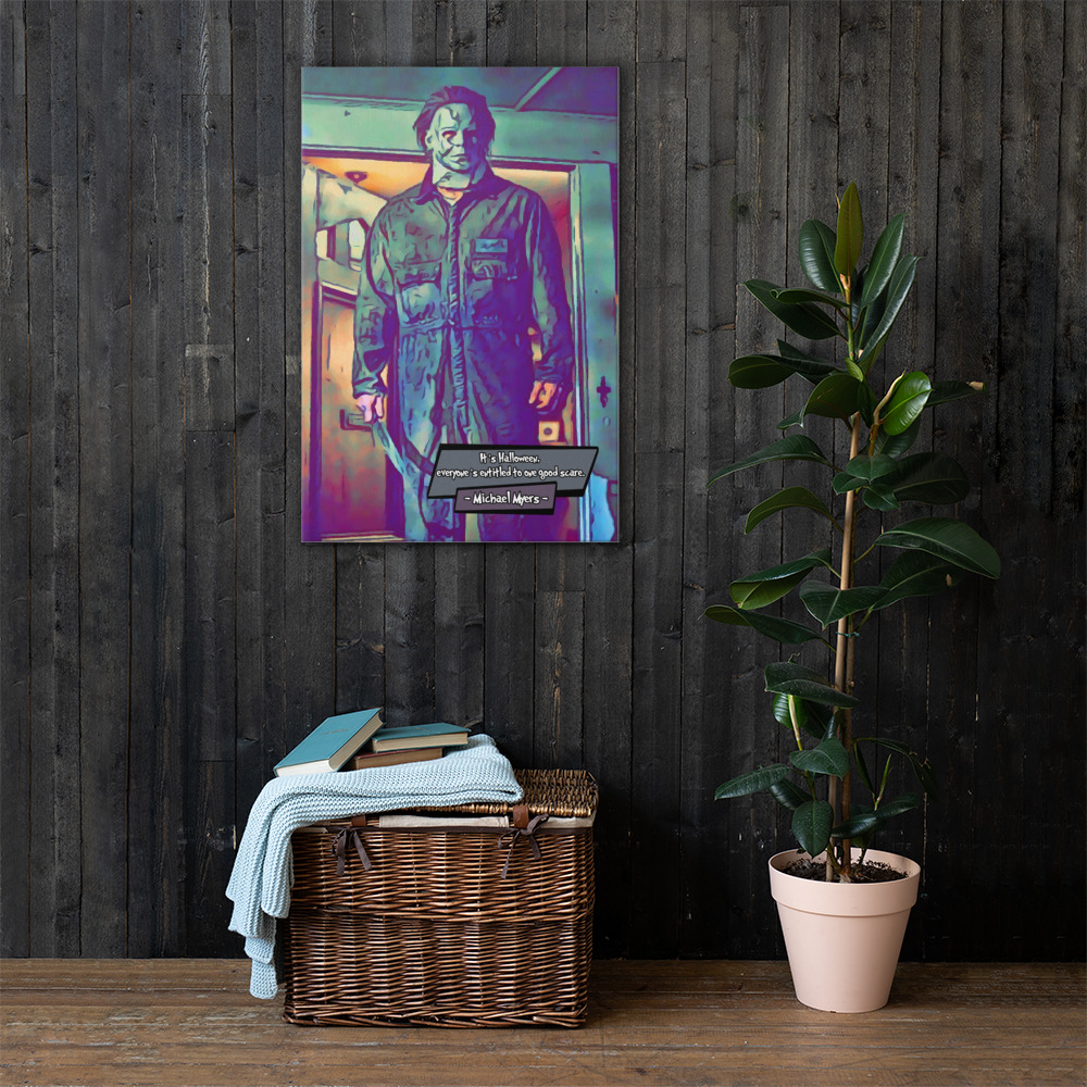 [MICHAEL MYERS]– Comic Icons Art (Available in 3 formats and 3 different sizes)