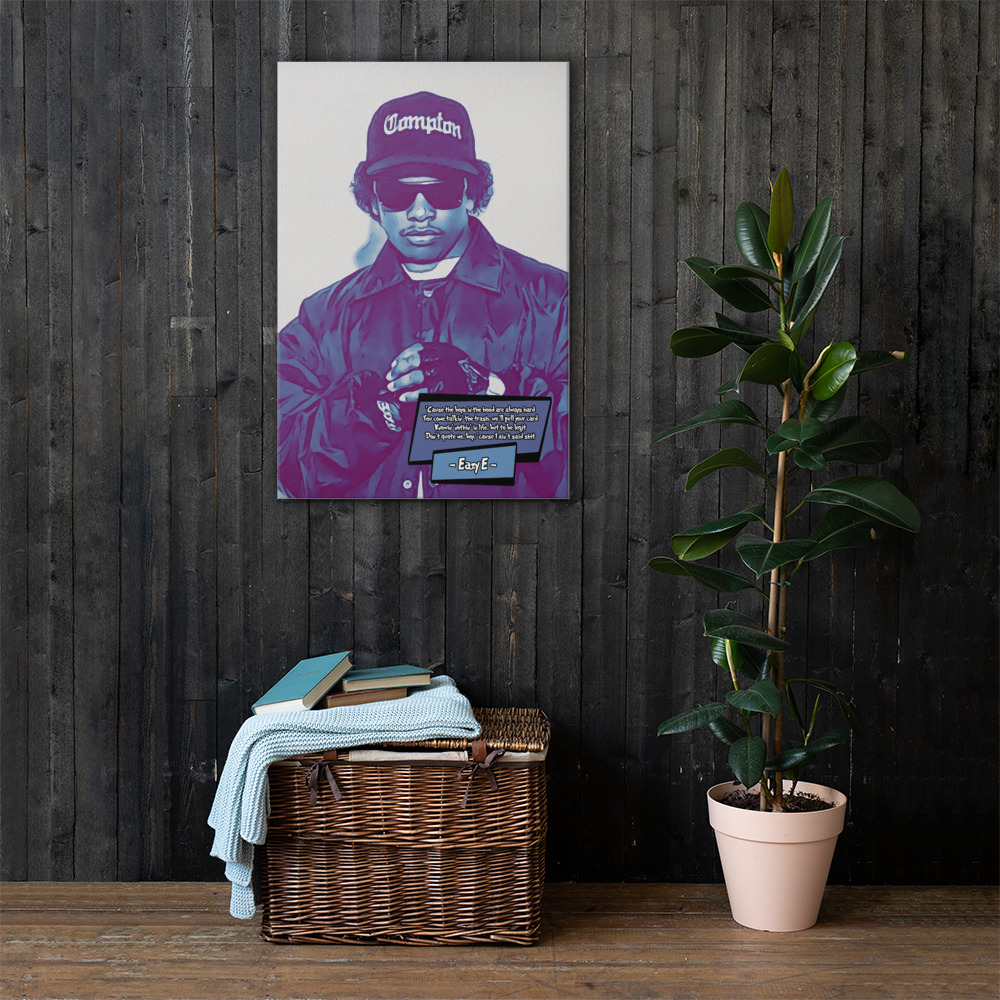 [EAZY E]– Comic Icons Art (Available in 3 formats and 3 different sizes)