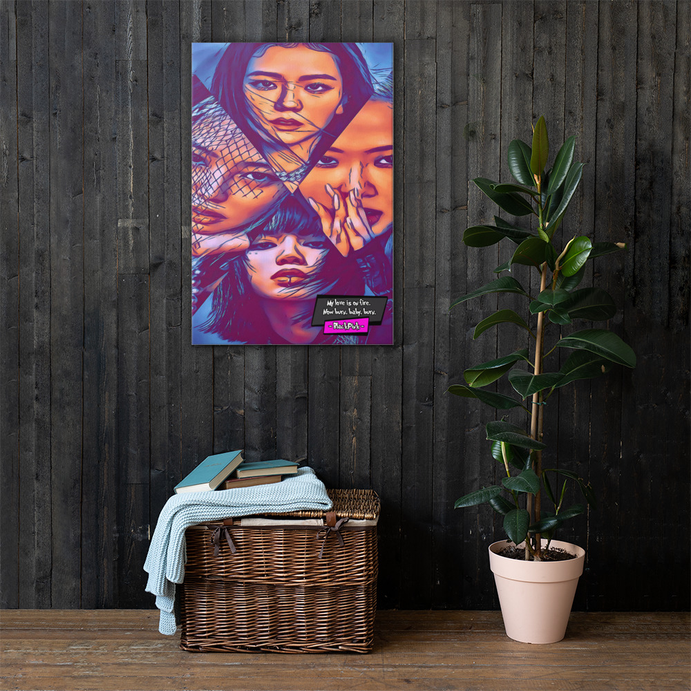 [BLACKPINK]– Comic Icons Art (Available in 3 formats and 3 different sizes)