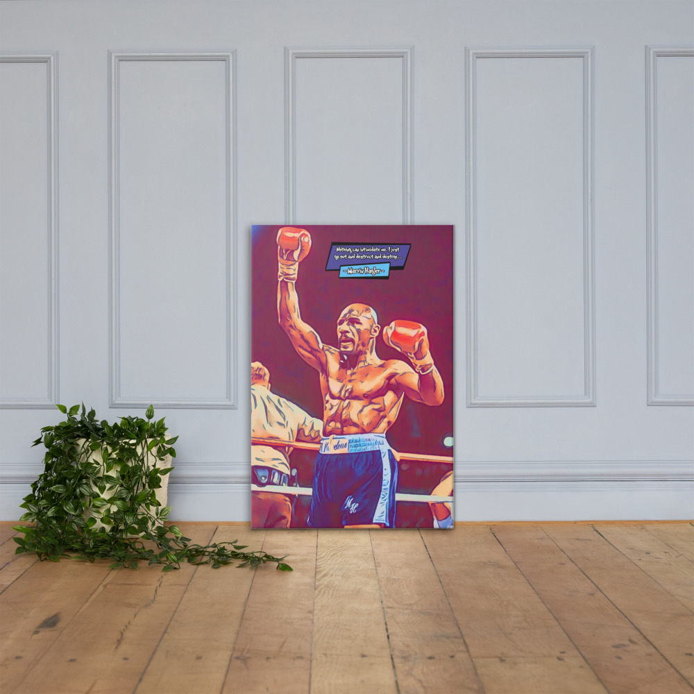 [MARVIN HAGLER]– Comic Icons Art (Available in 3 formats and 3 different sizes)
