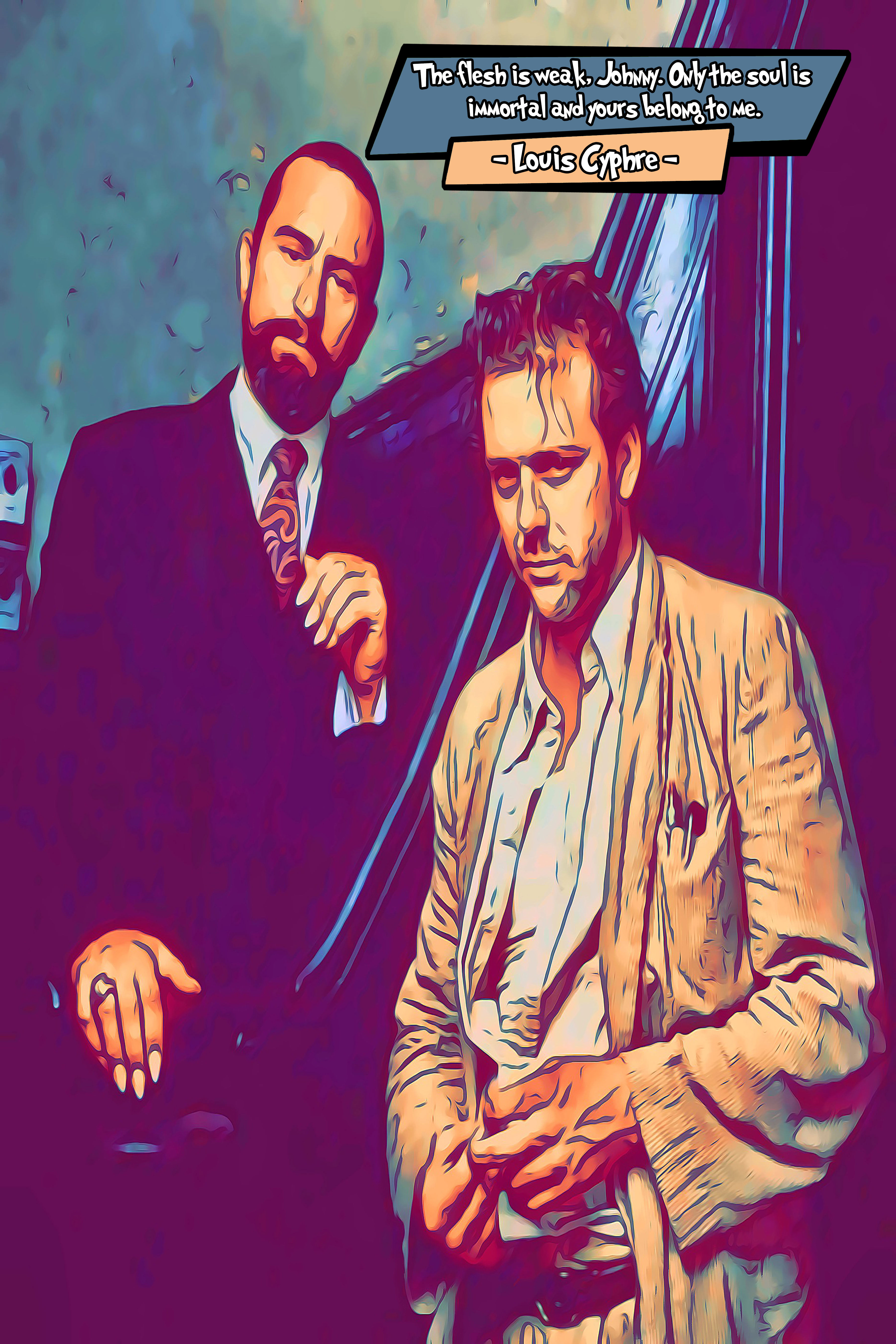 [ANGEL HEART]– Comic Icons Art (Available in 3 formats and 3 different sizes)