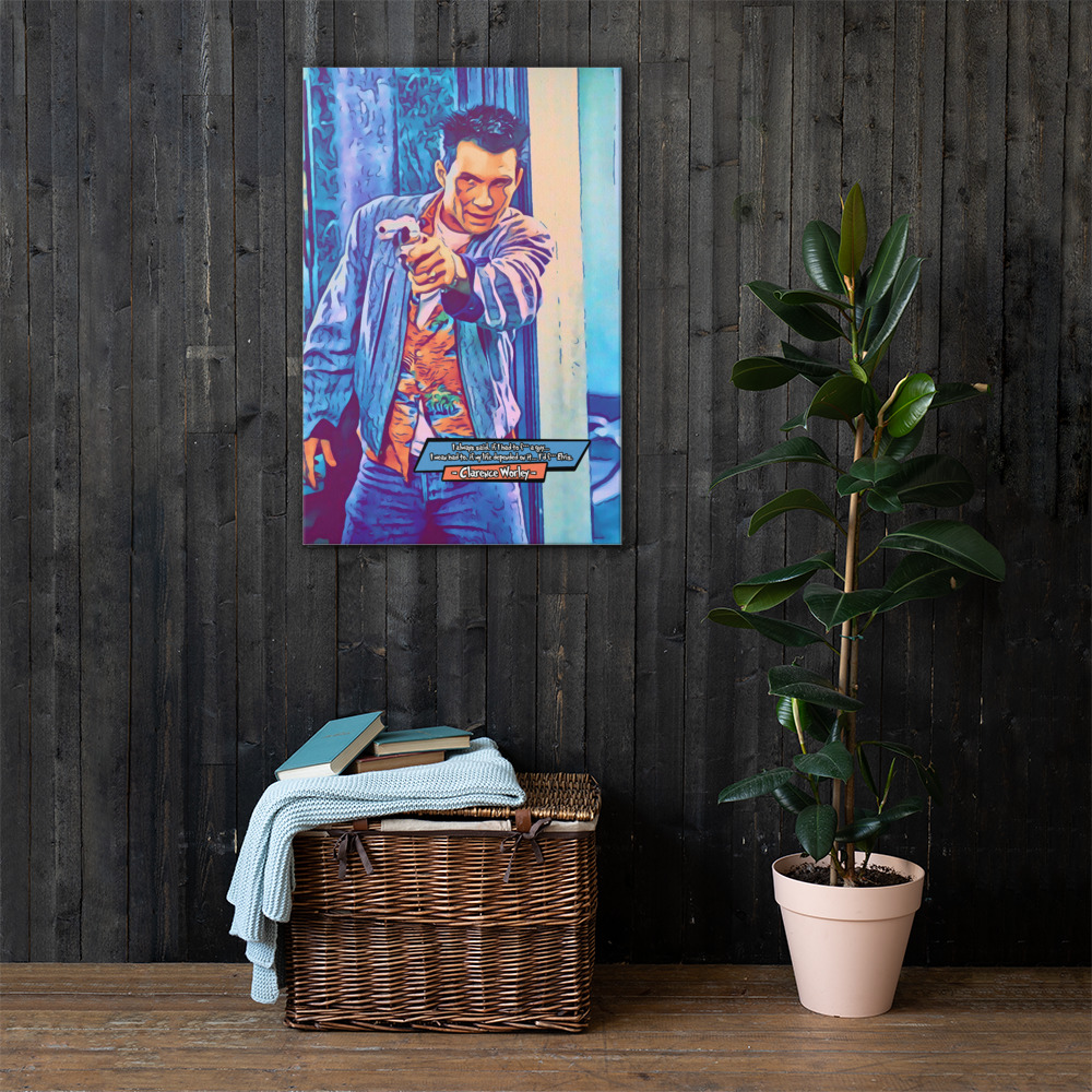 [CLARENCE WORLEY - TRUE ROMANCE]– Comic Icons Art (Available in 3 formats and 3 different sizes)