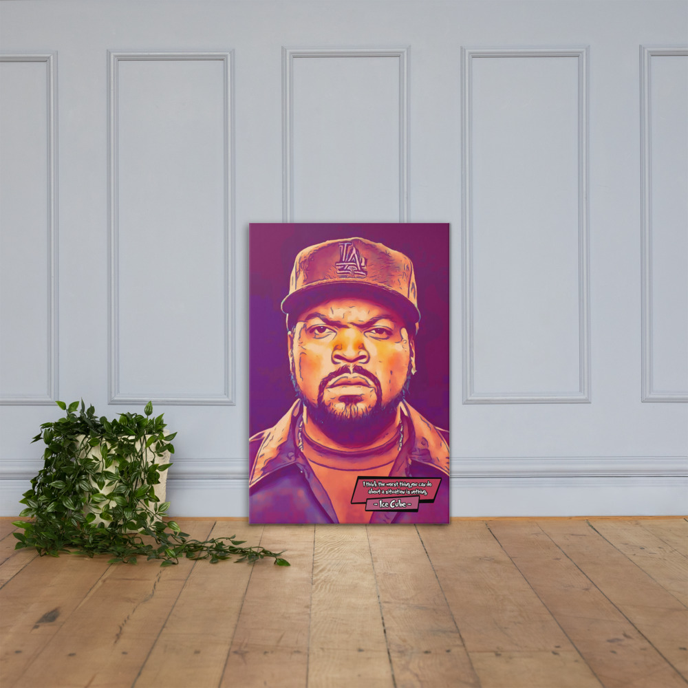 [ICE CUBE]– Comic Icons Art (Available in 3 formats and 3 different sizes)