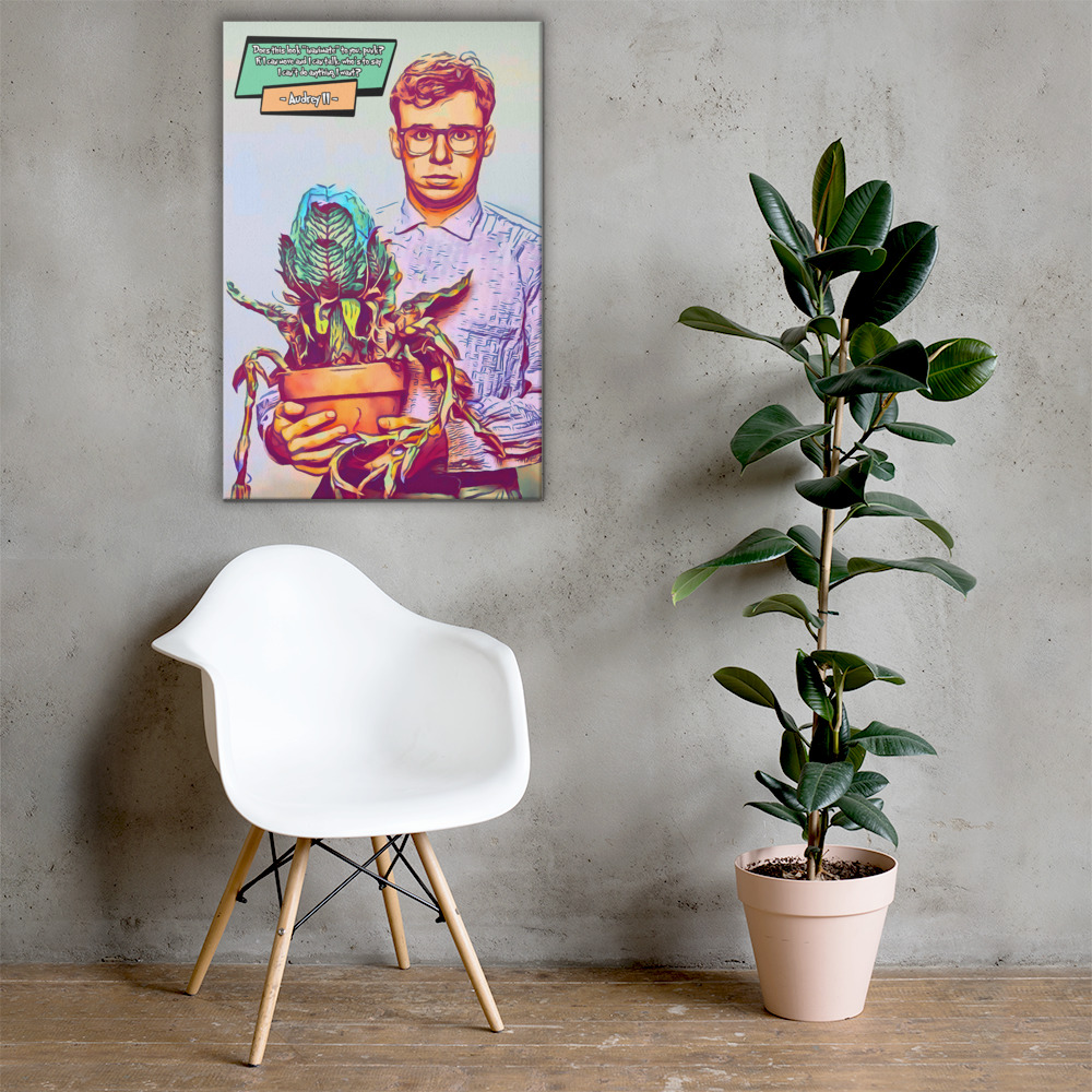 [LITTLE SHOP OF HORRORS]– Comic Icons Art (Available in 3 formats and 3 different sizes)