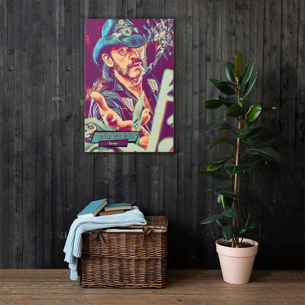 [LEMMY]– Comic Icons Art (Available in 3 formats and 3 different sizes)