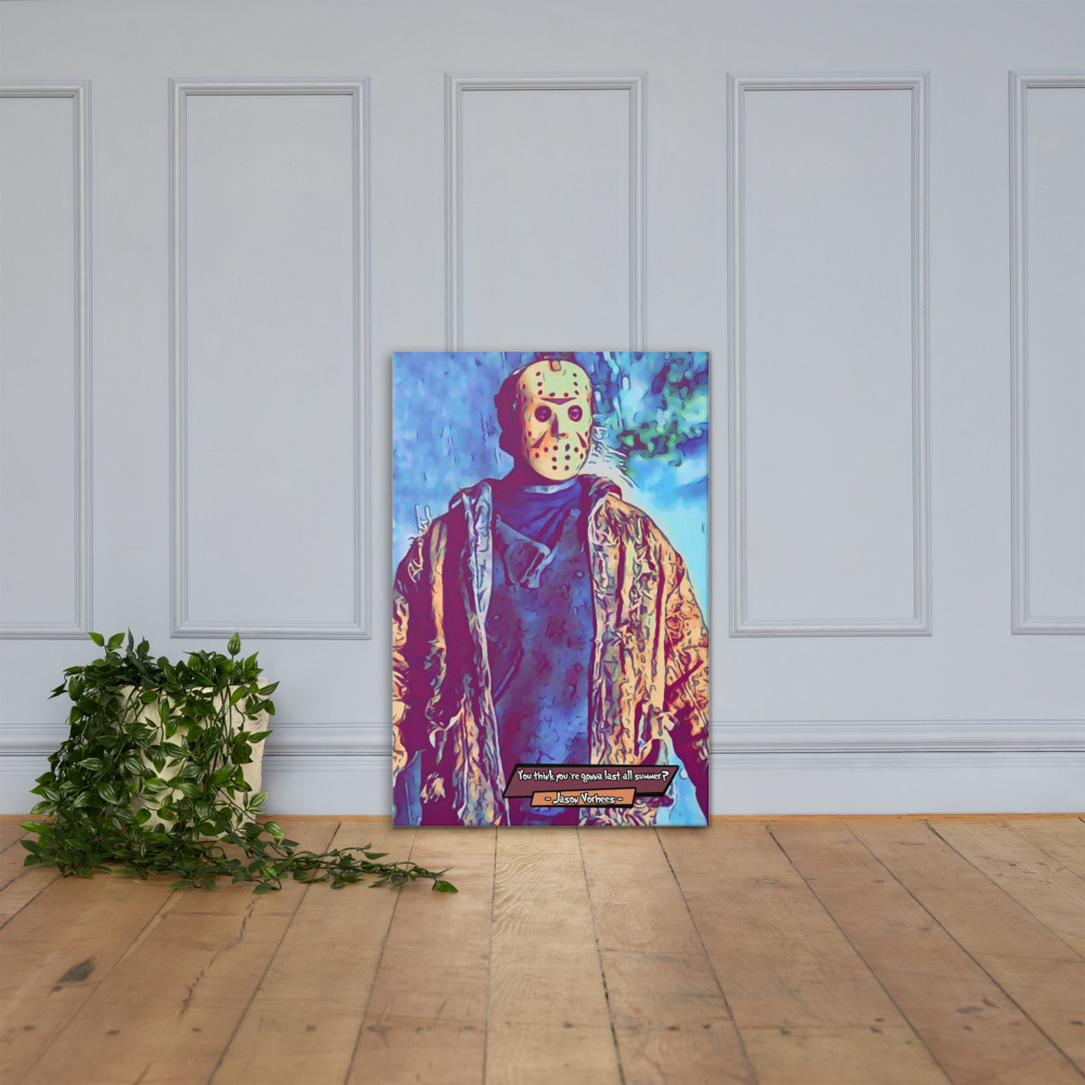 [JASON VORHEES]– Comic Icons Art (Available in 3 formats and 3 different sizes)