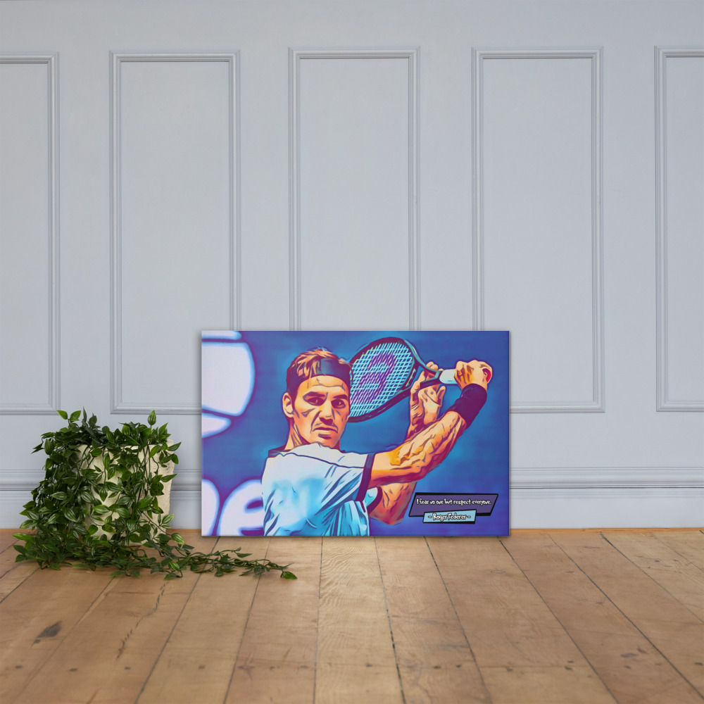 [ROGER FEDERER]– Comic Icons Art (Available in 3 formats and 3 different sizes)