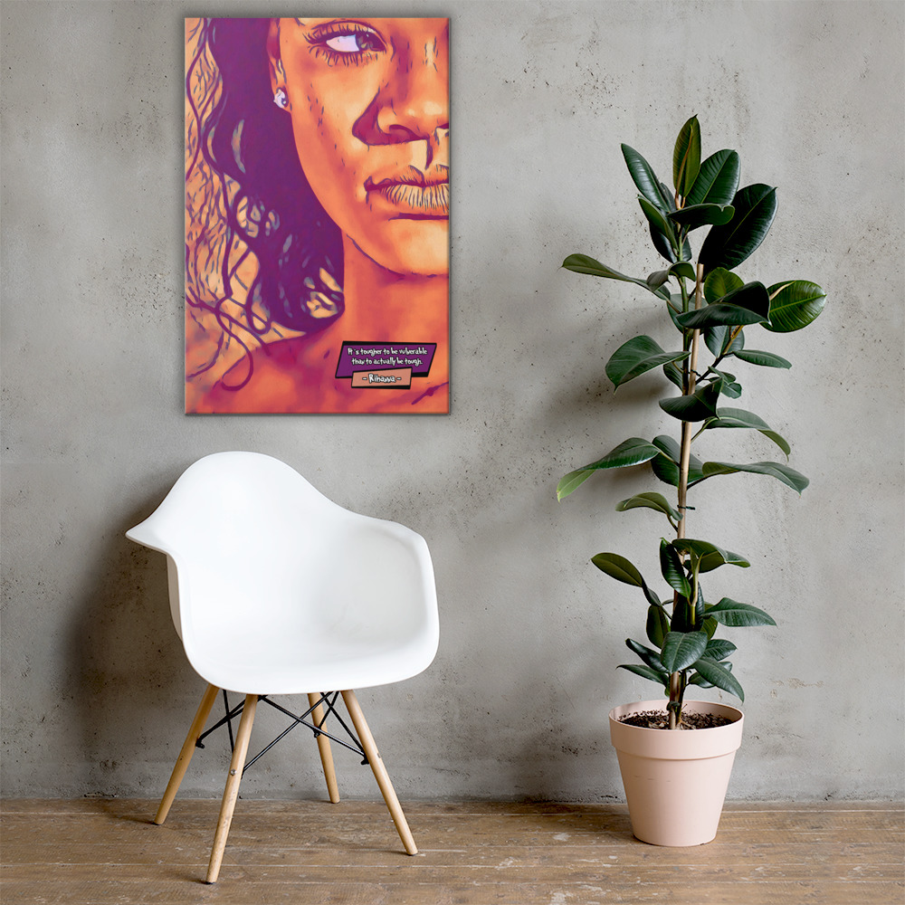 [RIHANNA]– Comic Icons Art (Available in 3 formats and 3 different sizes)
