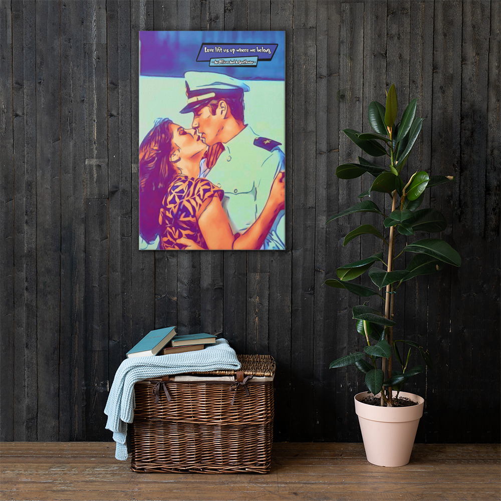 [AN OFFICER AND A GENTLEMAN]– Comic Icons Art (Available in 3 formats and 3 different sizes)