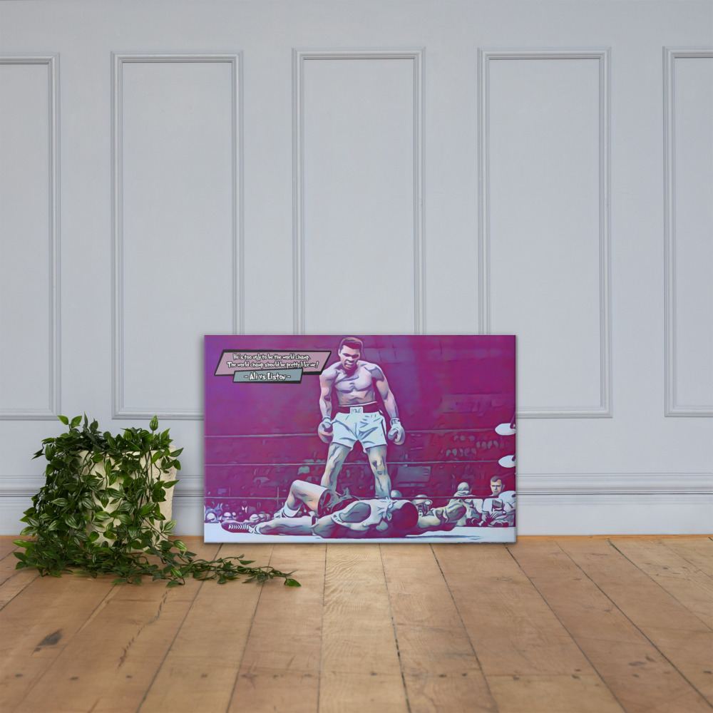 [ALI VS LISTON]– Comic Icons Art (Available in 3 formats and 3 different sizes)