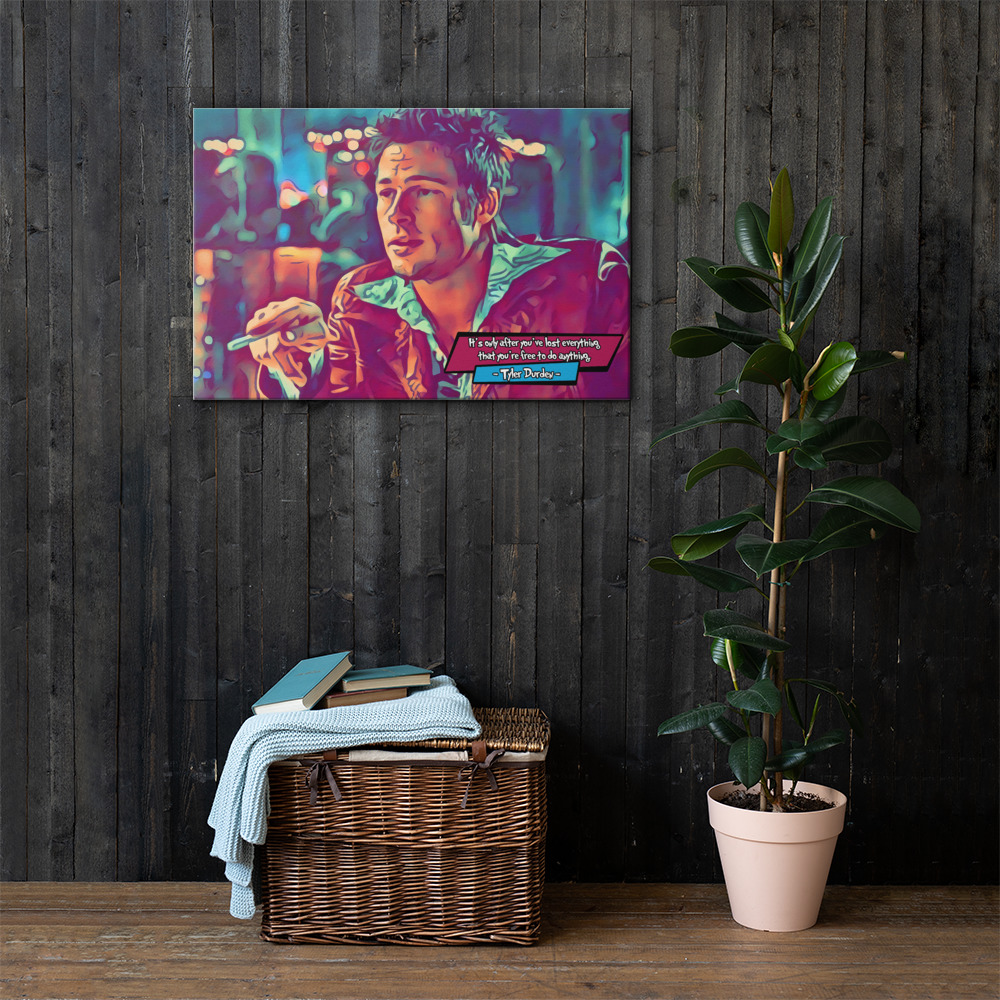[TYLER DURDEN - FIGHT CLUB]– Comic Icons Art (Available in 3 formats and 3 different sizes)