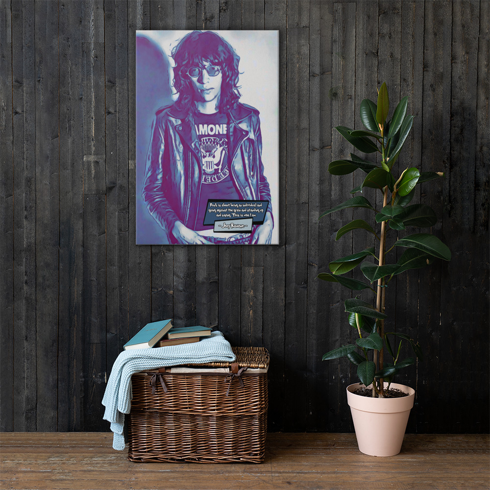 [JOEY RAMONE]– Comic Icons Art (Available in 3 formats and 3 different sizes)