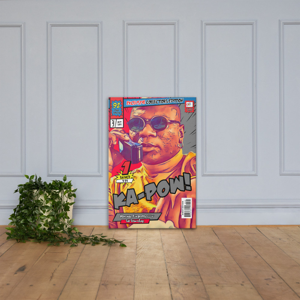 [MARCELLUS WALLACE - PULP FICTION] – Comic Book Cover Art (Available in 3 formats and 3 different sizes)