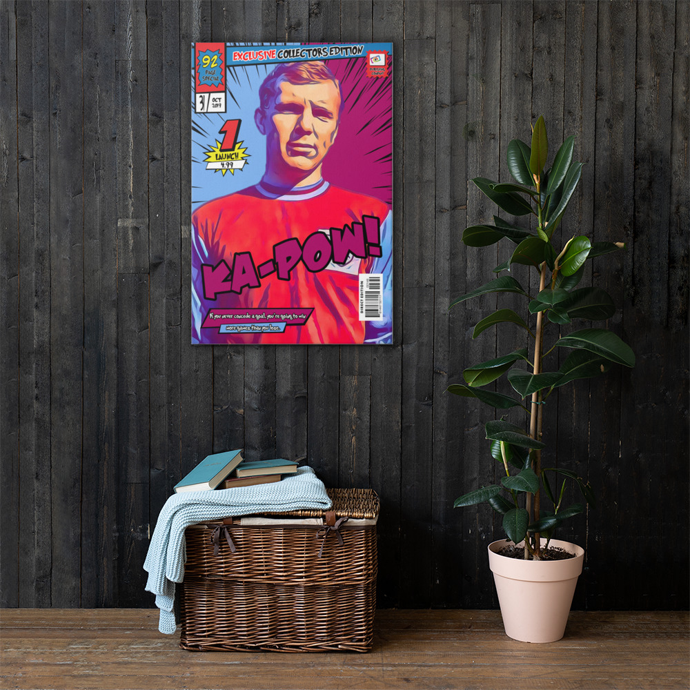 [BOBBY MOORE] – Comic Book Cover Art (Available in 3 formats and 3 different sizes)