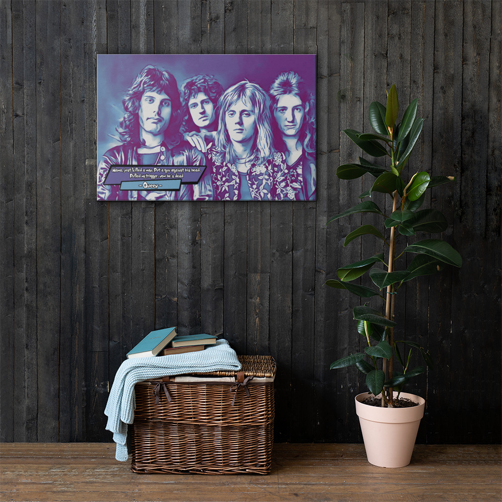[QUEEN]– Comic Icons Art (Available in 3 formats and 3 different sizes)