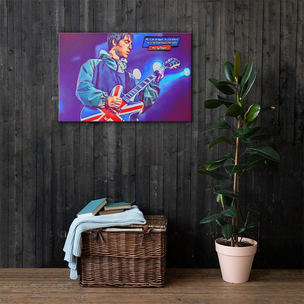 [NOEL GALLAGHER]– Comic Icons Art (Available in 3 formats and 3 different sizes)