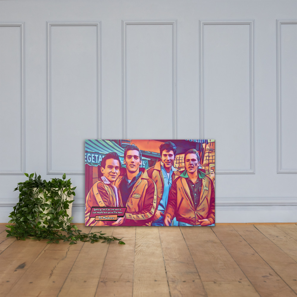 [THE WANDERERS]– Comic Icons Art (Available in 3 formats and 3 different sizes)