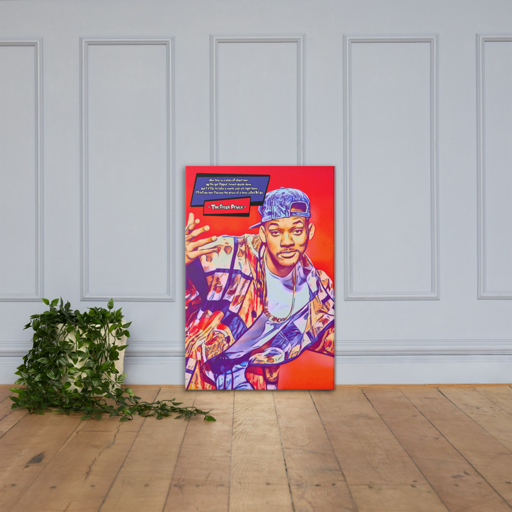 [THE FRESH PRINCE OF BEL AIR]– Comic Icons Art (Available in 3 formats and 3 different sizes)