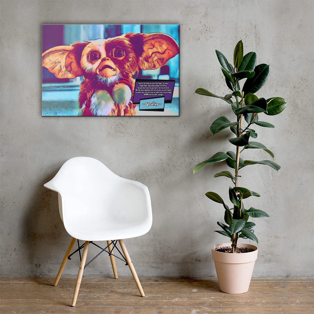 [GIZMO - GREMLINS]– Comic Icons Art (Available in 3 formats and 3 different sizes)