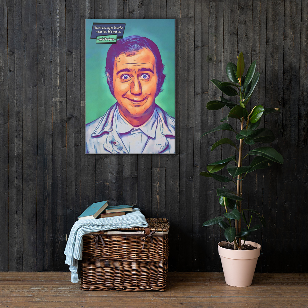 [ANDY KAUFMAN]– Comic Icons Art (Available in 3 formats and 3 different sizes)