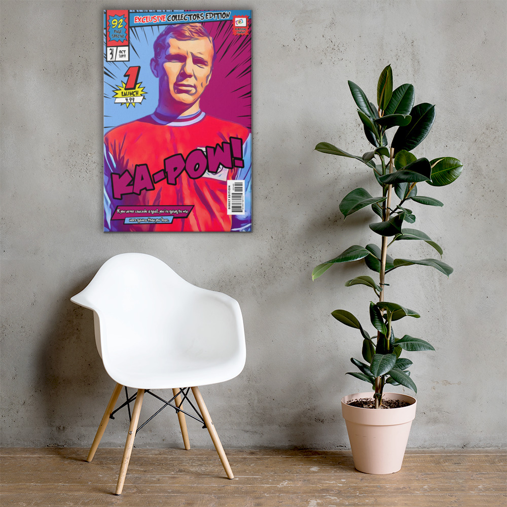 [BOBBY MOORE] – Comic Book Cover Art (Available in 3 formats and 3 different sizes)