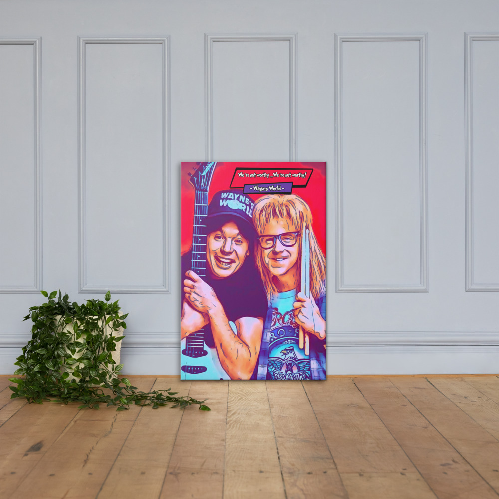 [WAYNES WORLD]– Comic Icons Art (Available in 3 formats and 3 different sizes)