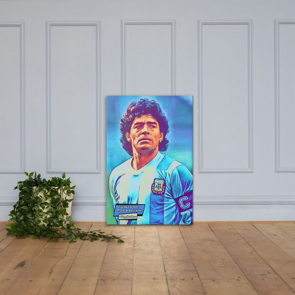 [DIEGO MARADONA]– Comic Icons Art (Available in 3 formats and 3 different sizes)