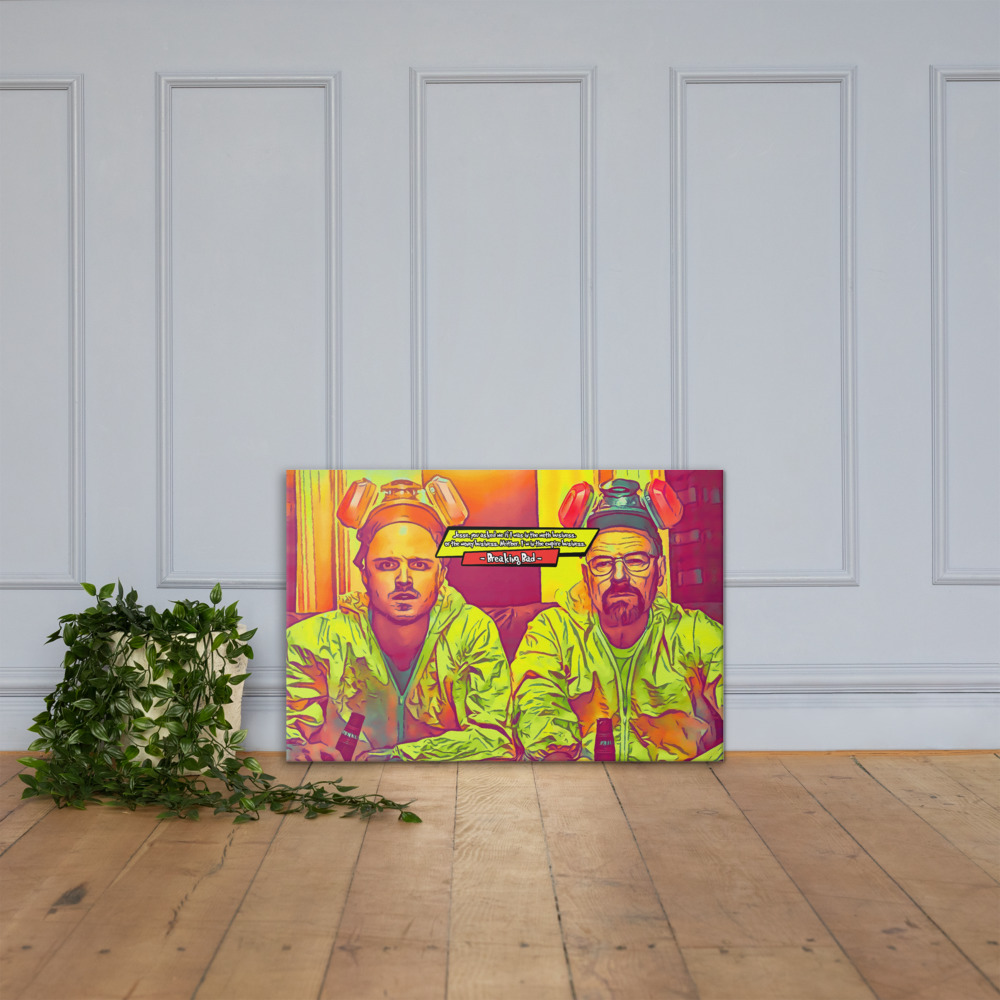 [BREAKING BAD]– Comic Icons Art (Available in 3 formats and 3 different sizes)