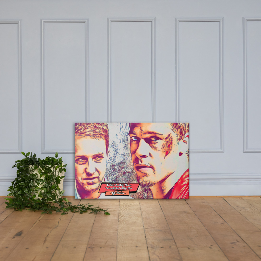 [FIGHT CLUB]– Comic Icons Art (Available in 3 formats and 3 different sizes)