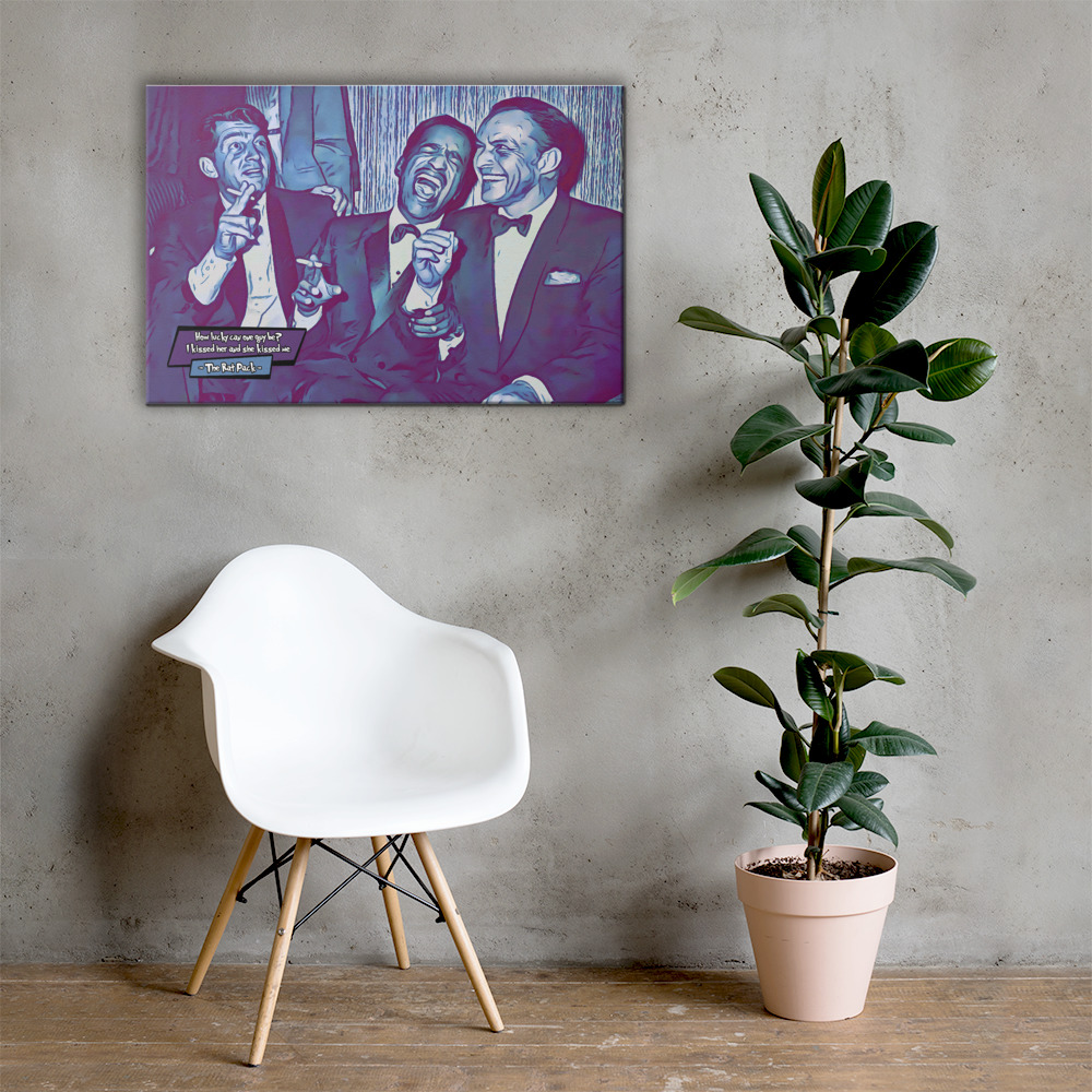 [THE RAT PACK]– Comic Icons Art (Available in 3 formats and 3 different sizes)