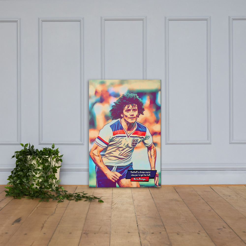 [KEVIN KEEGAN]– Comic Icons Art (Available in 3 formats and 3 different sizes)