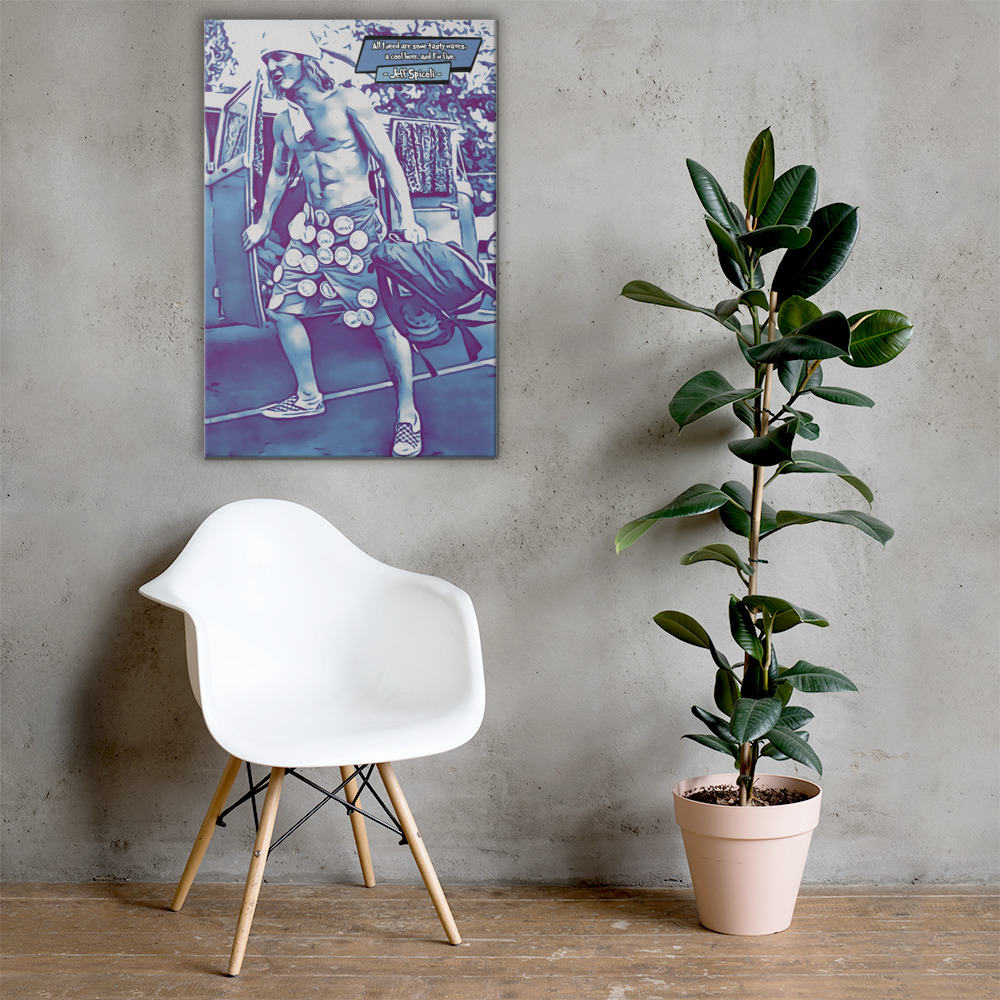 [JEFF SPICOLI - FAST TIMES AT RIDGEMONT HIGH]– Comic Icons Art (Available in 3 formats and 3 different sizes)