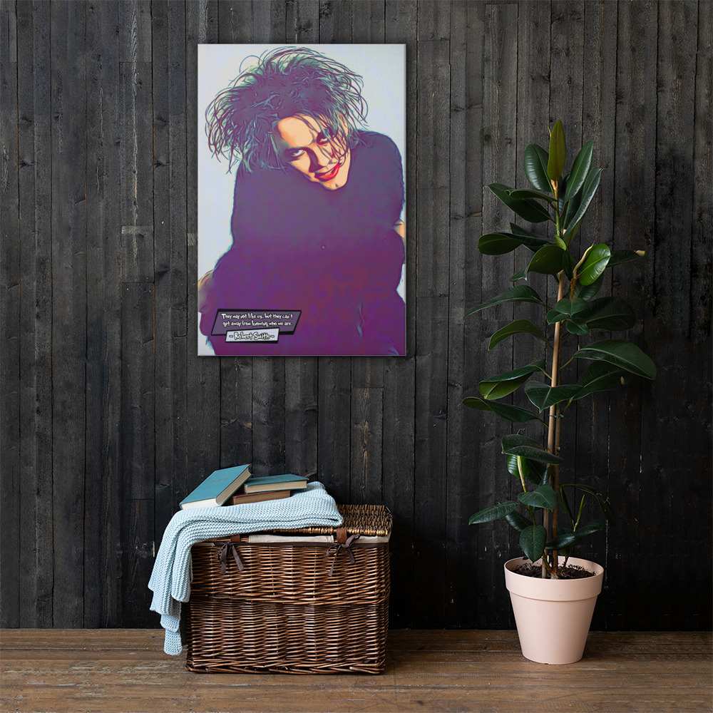[ROBERT SMITH - THE CURE]– Comic Icons Art (Available in 3 formats and 3 different sizes)