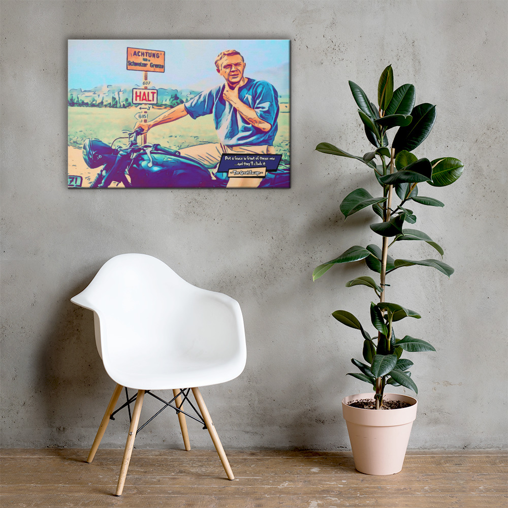 [THE GREAT ESCAPE]– Comic Icons Art (Available in 3 formats and 3 different sizes)