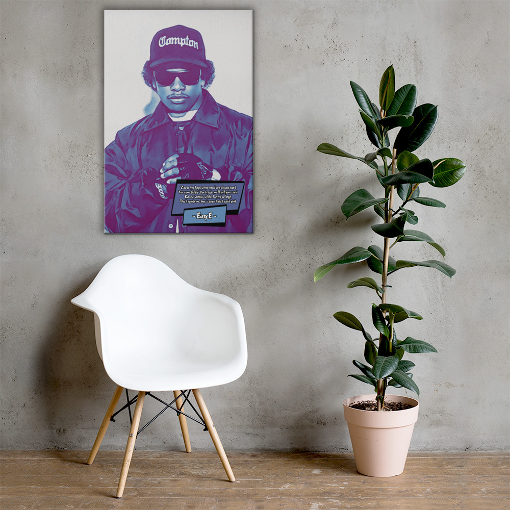[EAZY E]– Comic Icons Art (Available in 3 formats and 3 different sizes)