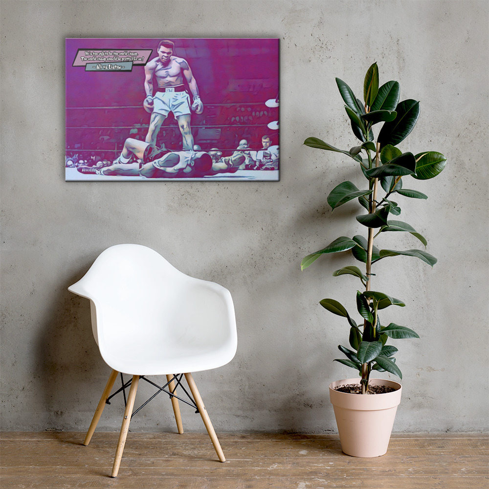 [ALI VS LISTON]– Comic Icons Art (Available in 3 formats and 3 different sizes)