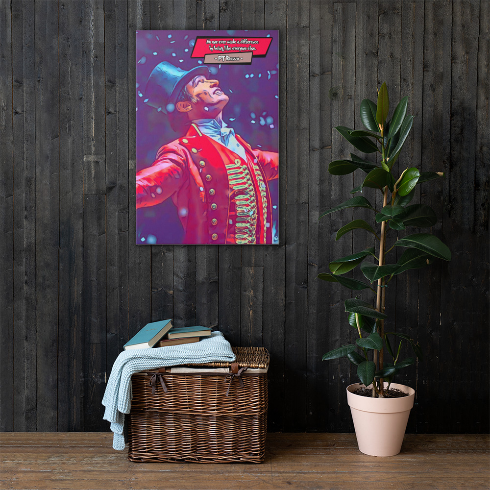 [THE GREATEST SHOWMAN]– Comic Icons Art (Available in 3 formats and 3 different sizes)