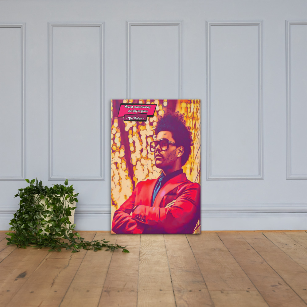 [THE WEEKND]– Comic Icons Art (Available in 3 formats and 3 different sizes)