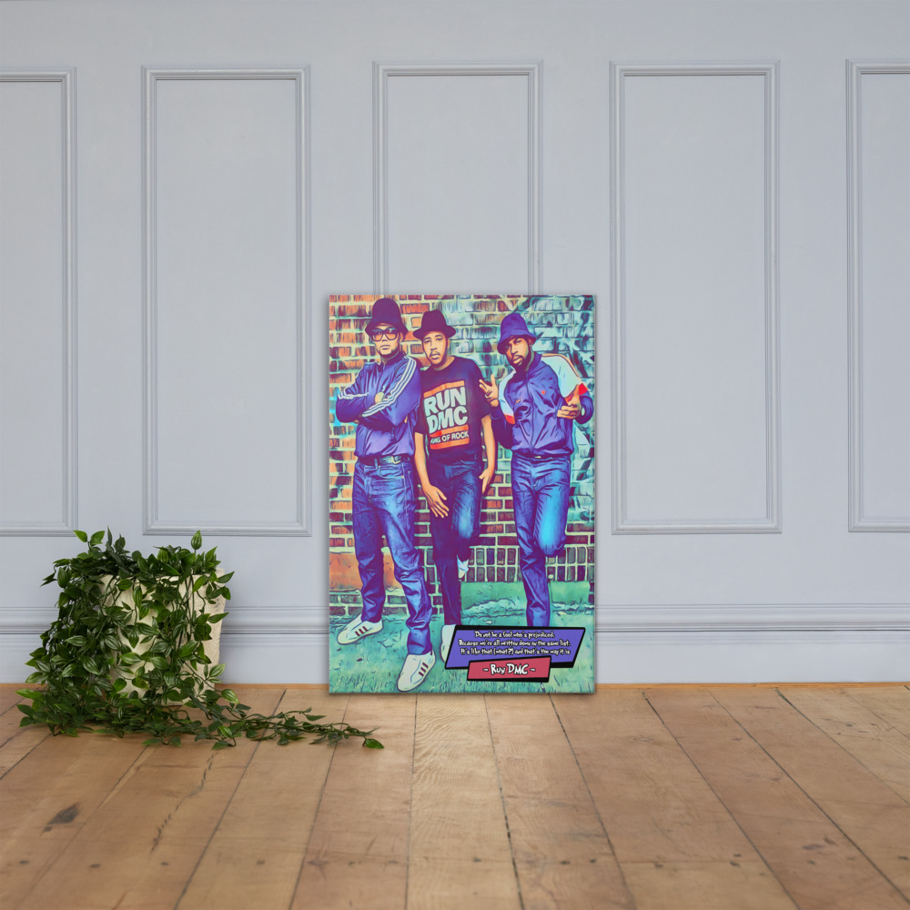 [RUN DMC]– Comic Icons Art (Available in 3 formats and 3 different sizes)