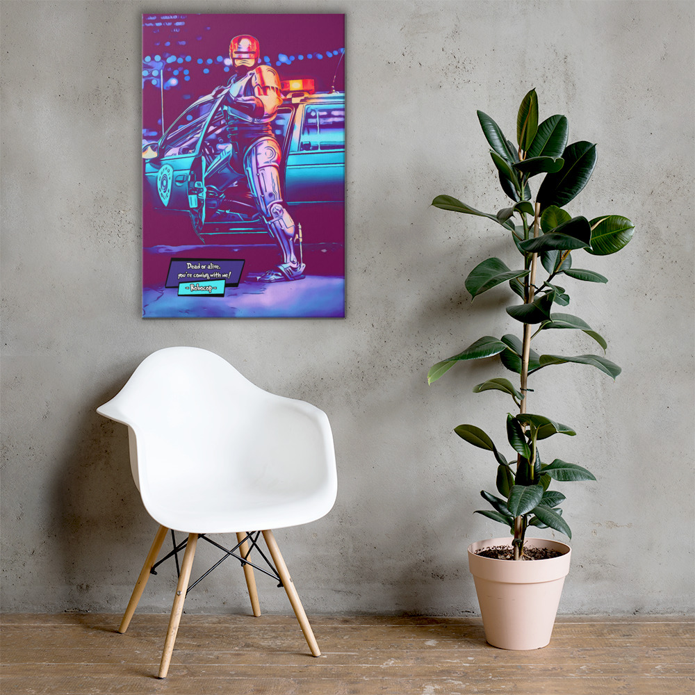 [ROBOCOP]– Comic Icons Art (Available in 3 formats and 3 different sizes)