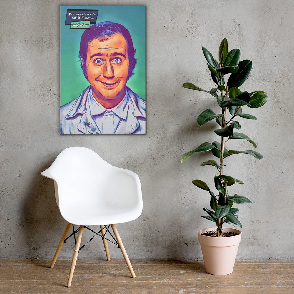 [ANDY KAUFMAN]– Comic Icons Art (Available in 3 formats and 3 different sizes)