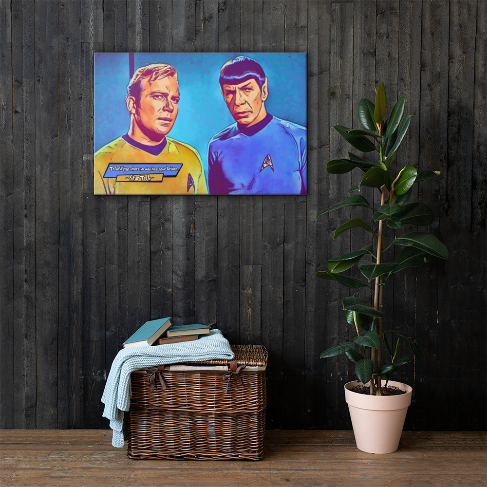 [STAR TREK]– Comic Icons Art (Available in 3 formats and 3 different sizes)