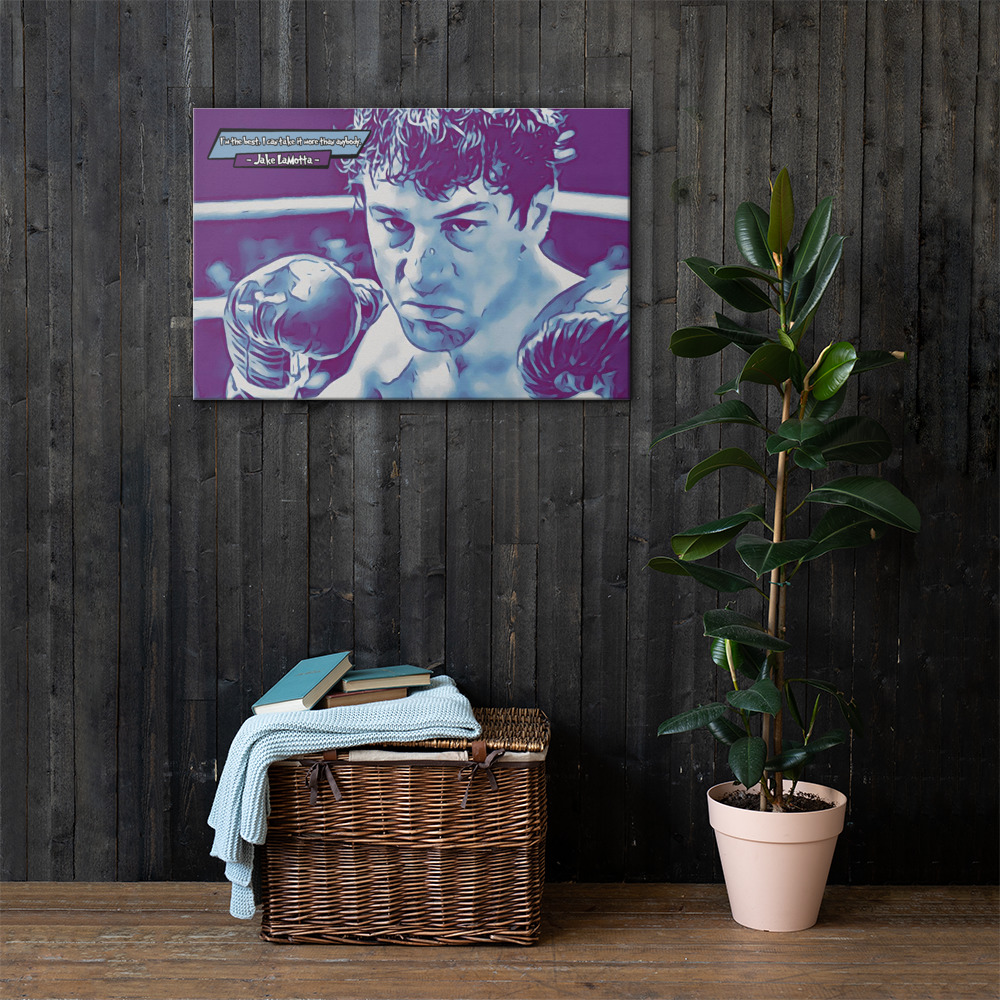 [JAKE LAMOTTA - RAGING BULL]– Comic Icons Art (Available in 3 formats and 3 different sizes)