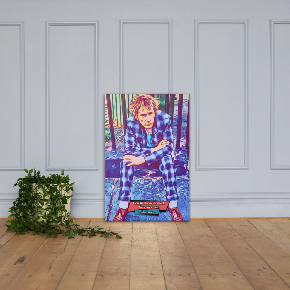 [JOHN LYDON]– Comic Icons Art (Available in 3 formats and 3 different sizes)