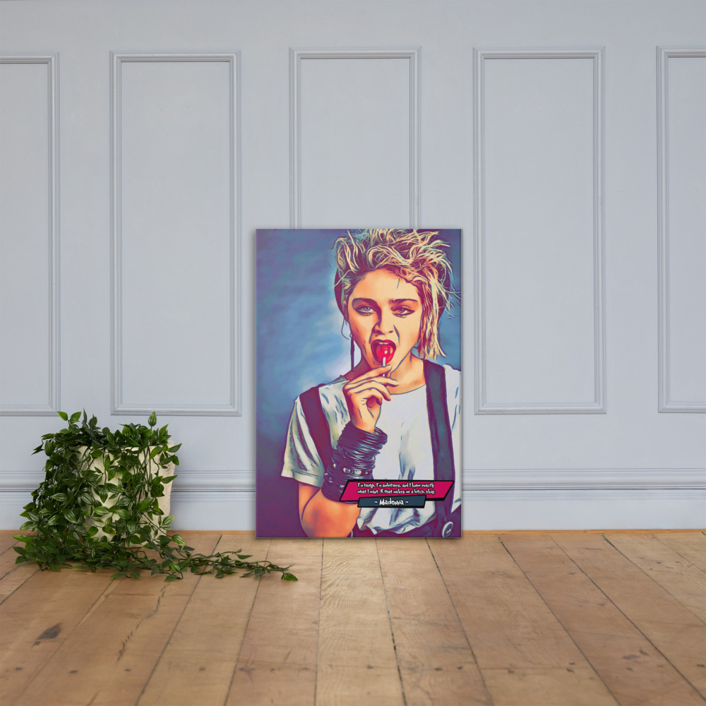 [MADONNA]– Comic Icons Art (Available in 3 formats and 3 different sizes)