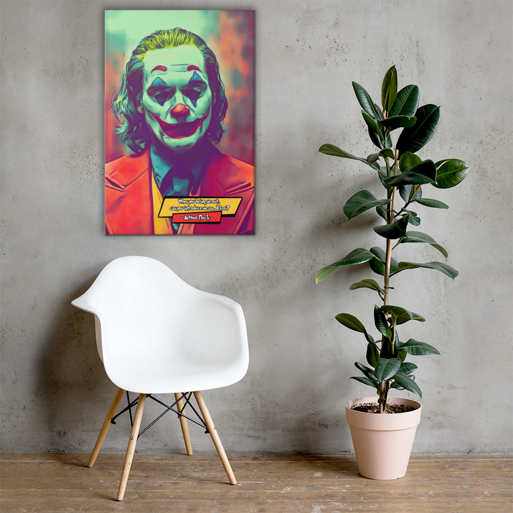 [JOKER]– Comic Icons Art (Available in 3 formats and 3 different sizes)