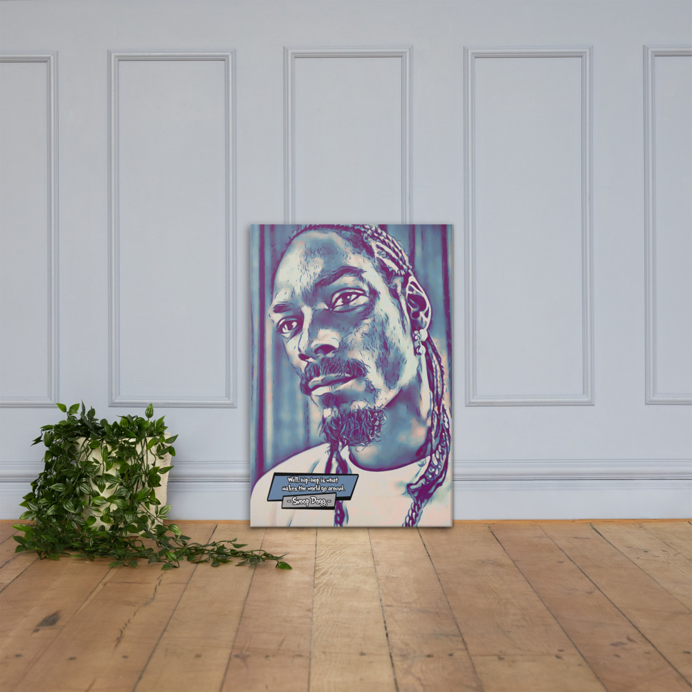[SNOOP DOGG]– Comic Icons Art (Available in 3 formats and 3 different sizes)