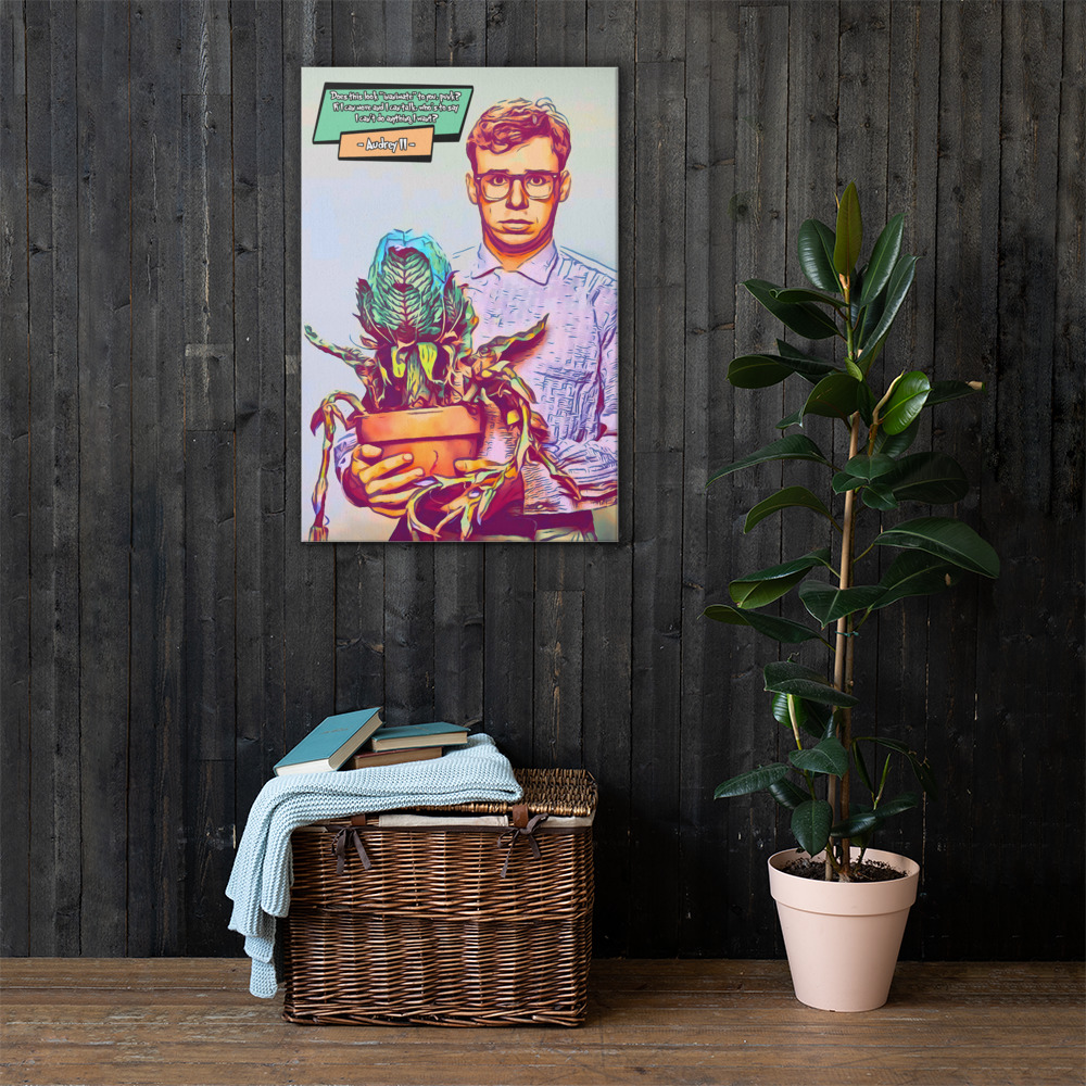 [LITTLE SHOP OF HORRORS]– Comic Icons Art (Available in 3 formats and 3 different sizes)