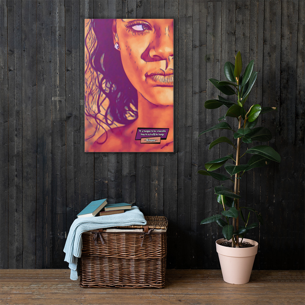 [RIHANNA]– Comic Icons Art (Available in 3 formats and 3 different sizes)