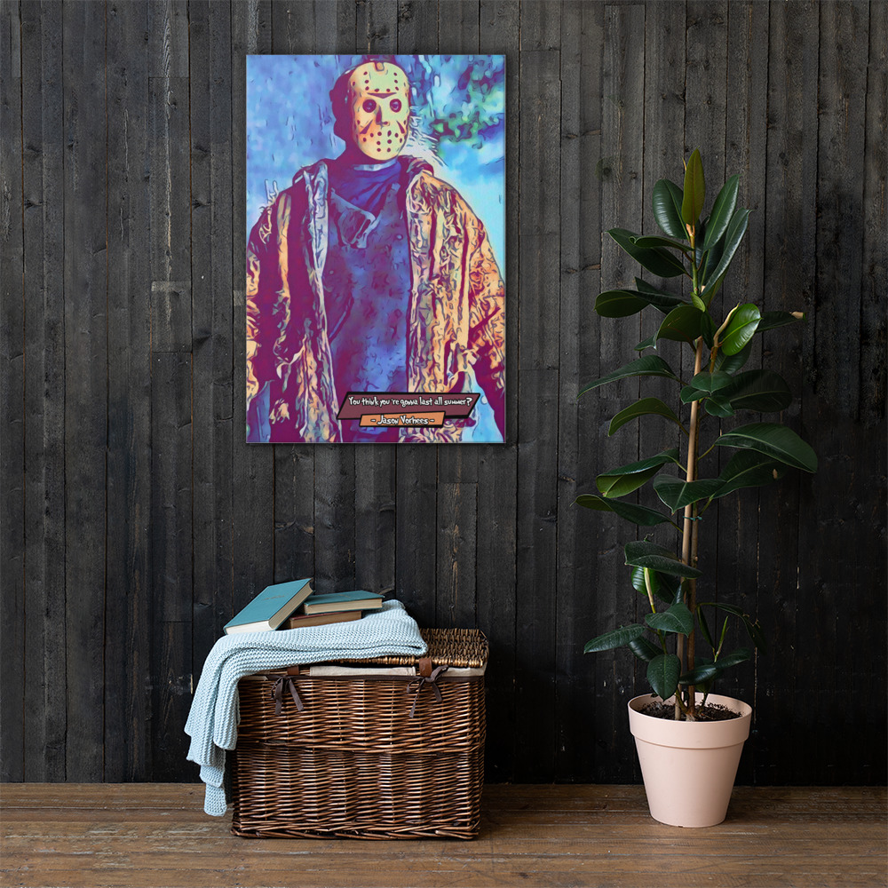 [JASON VORHEES]– Comic Icons Art (Available in 3 formats and 3 different sizes)